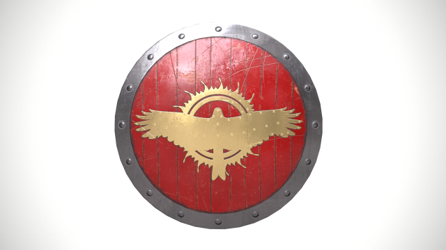 shield lowpoly 3D Model .c4d .max .obj .3ds .fbx .stl .blend 