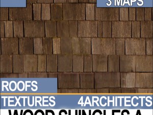 wood shingles a CG Textures