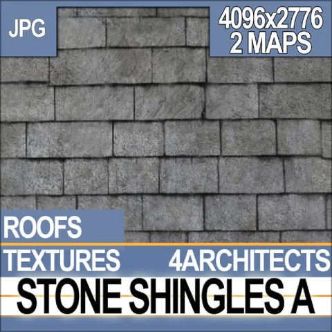 кам'яна черепиця a CG Текстури .c4d .max .obj .3ds .fbx .stl .blend 