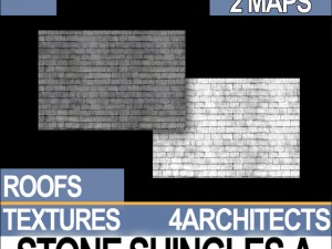 stone shingles a CG Textures
