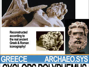 ancient greek cyclops polyphemus 3D Model