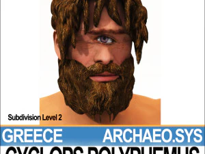 ancient greek cyclops polyphemus 3D Model