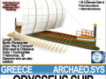 greek homeric odysseus ship 3D Models