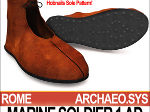 roman marine soldier 1 ad with poser daz props 3D 模型