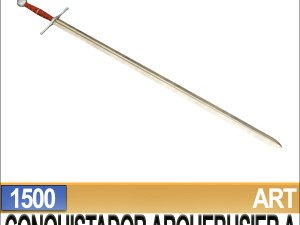 conquistador arquebusier props poser daz a 1500 3D Model