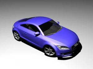 audi tt cup&eacute; Modelo 3D