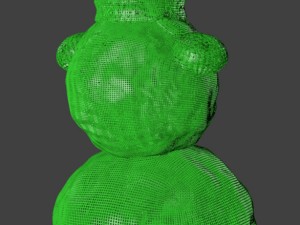 winter snowman blender Model 3D