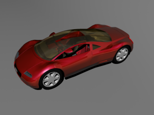 audi avus quattro concept car 3D 模型