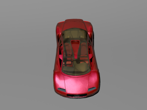 audi avus quattro concept car 3Dモデル
