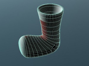 christmas sock 3D 모델