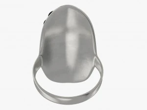 silver ring 3D Model