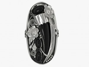 silver ring 3D Model