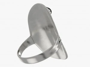 silver ring 3D Model