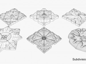 architectural ornament vol 01 3D 모델