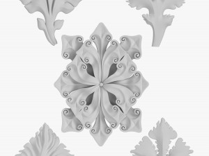 architectural ornament vol 02 3D Model