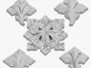 architectural ornament vol 02 3D मॉडल