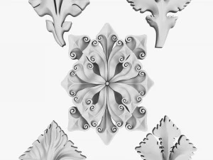 architectural ornament vol 02 3D Model