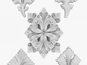 architectural ornament vol 02 3D Model