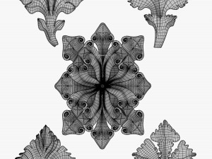 architectural ornament vol 02 3D मॉडल