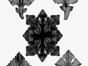 architectural ornament vol 02 3D मॉडल