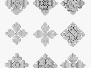 建築装飾品 vol 03 3Dモデル