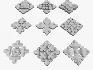 architectural ornament vol 03 Modèle 3D