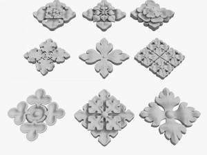 architectural ornament vol 03 Modèle 3D
