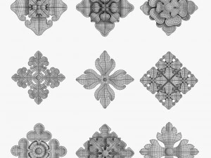 architectural ornament vol 03 3D Model