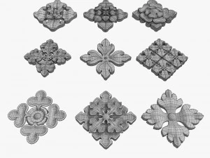 architectural ornament vol 03 3D Model