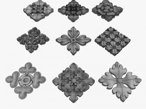 architectural ornament vol 03 Modèle 3D
