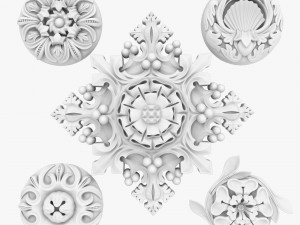 architectural ornament vol 04 3D Model