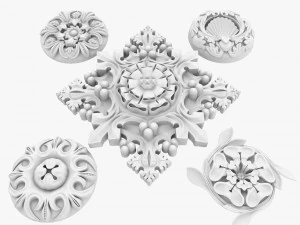 architectural ornament vol 04 3D Model