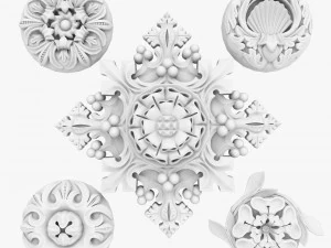 architectural ornament vol 04 3D Model