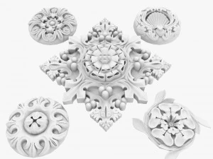 architectural ornament vol 04 3D Model