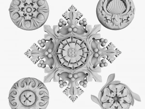 architectural ornament vol 04 3D Model