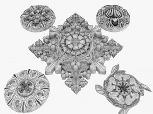 architectural ornament vol 04 3D Model