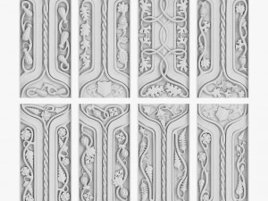 architectonisch ornament vol 05 3D Model