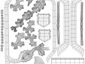 architectural ornament vol 05 3Dモデル