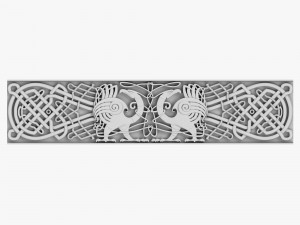 celtic ornament 01 3D Model