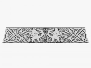 celtic ornament 01 3D Model