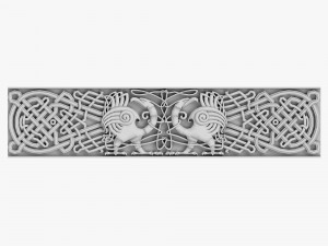 celtic ornament 01 3D Model