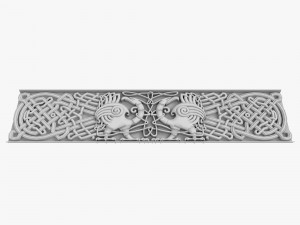 celtic ornament 01 3D Model