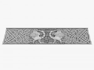 celtic ornament 01 3D Model
