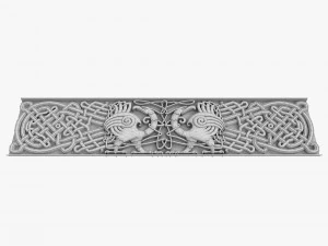 celtic ornament 01 3D Model