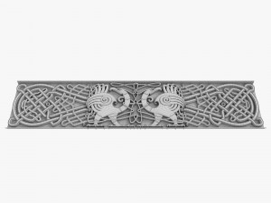 celtic ornament 01 3D Model