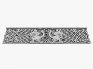 celtic ornament 01 3D Model