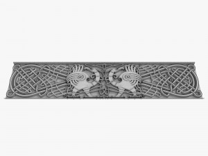 celtic ornament 01 3D Model