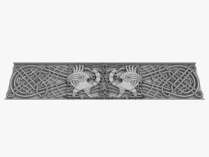 celtic ornament 01 3D Model