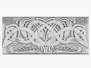 celtic ornament 02 3D Model