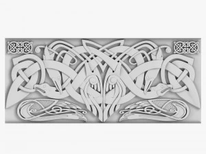 celtic ornament 02 3D Model